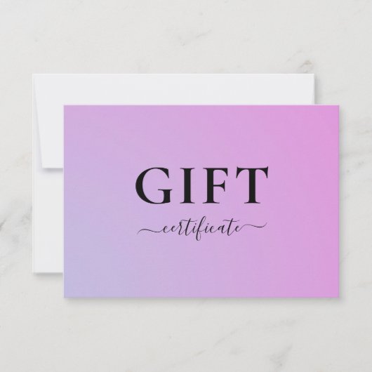 GESCHÄFTSBESCHEINIGUNG | für Sie (Voorkant)