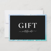 GESCHÄFTSKONTROLLBESCHEINIGUNG | MODERN | GLITTER (Voorkant)