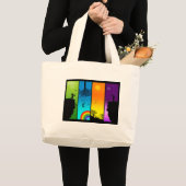 geschakeld grote tote bag (Voorkant (product))