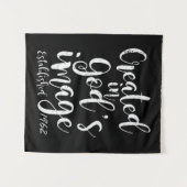 Geschapen naar Gods Beeld 1962 60ste Verjaardag Wandkleed (Voorkant (horizontaal))