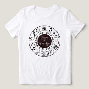 Geschapen om te aanbidden Tri-Blend shirt