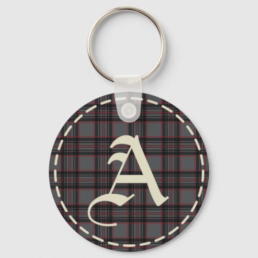 Geschenk Letter A Sleutelhanger (Voorkant)