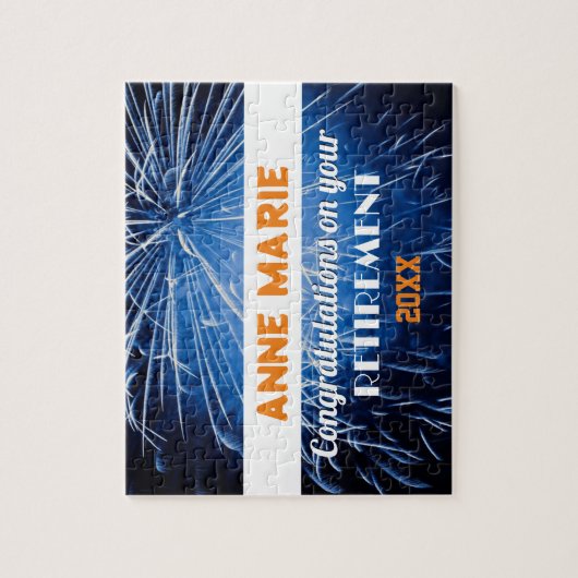 Geschenk met pensioen! Aangepaste pensioenpuzzel Legpuzzel (Verticaal)