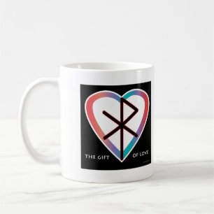 Geschenk van Liefde Bindrune Koffiemok