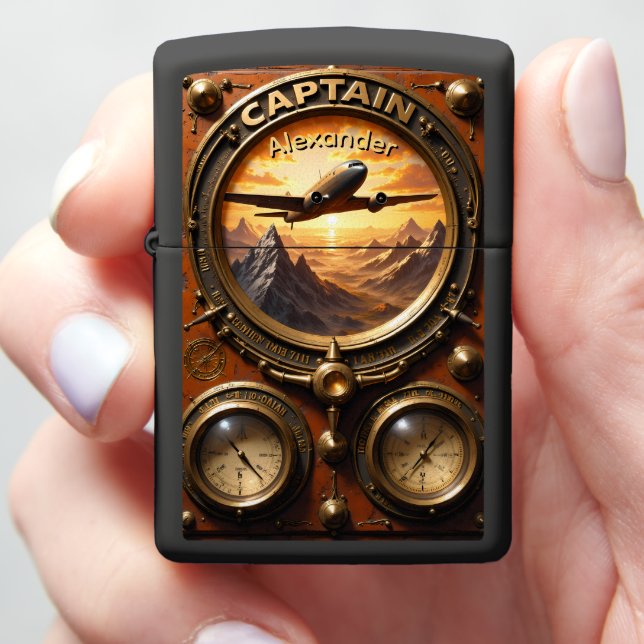 Geschenk voor Aviator's Bronze Instrument Hoogte (In Hand)