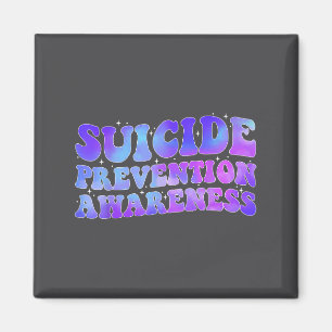 Geschenk voor de maand van de preventie van zelfmo magneet