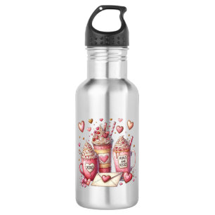 geschenk voor de valentijn waterfles