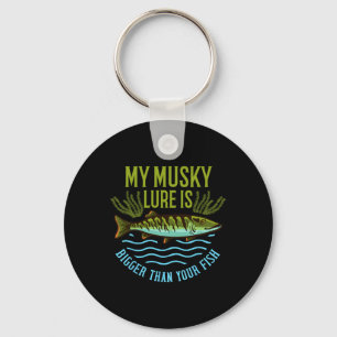 Geschenk voor Musky-vissen Muskie-lokmiddel Muskel Sleutelhanger