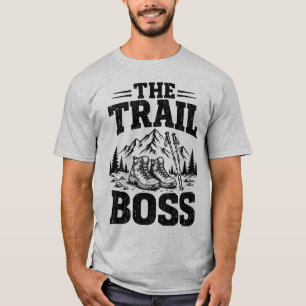 Geschenk voor wandelavontuur Bergwandelen Grafisch T-shirt