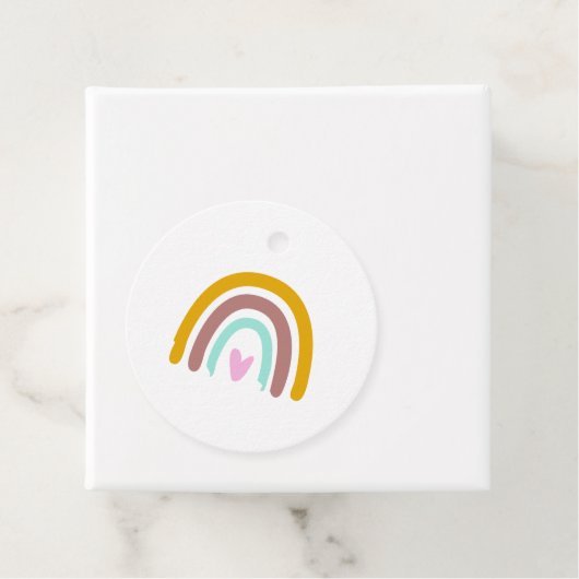 Geschenkanhänger Rainbow Bedankjes Labels (In situ)