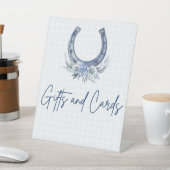 Geschenken en Kaarten Hoefijzer Teken Reclamebord Met Voetstuk (Insitu)