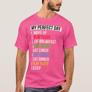 Geschenken Grappige Fluit Speler T-shirt