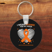 Geschenken Kleding Kleding Niece Multiple Sclerose Sleutelhanger (Voorkant)