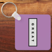 Geschenken: Onder 25$ Aantrekkelijke Autoriteit® G Sleutelhanger (Voorkant)