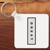 Geschenken: Onder 25$ Aantrekkelijke Autoriteit® G Sleutelhanger (Voorkant)