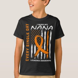 Geschenken Verlies van Nana Oranje Leukemie Bewust T-shirt