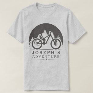 Geschenken voor gepersonaliseerde fietsers t-shirt