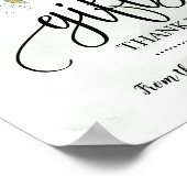 Geschenken voor het douchen, eucalyptus poster (Hoek)