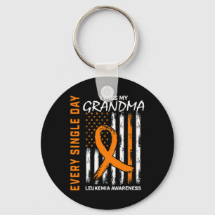 Geschenken voor het verlies van oma leukemie Bewus Sleutelhanger