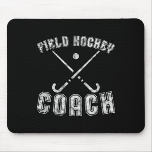 Geschenken voor hockeycoach met distressed hockey muismat
