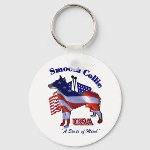 Geschenken voor Smooth Collie Sleutelhanger