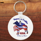 Geschenken voor Smooth Collie Sleutelhanger (Voorkant)