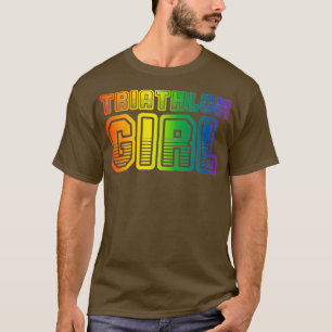 Geschenken voor Triathlon-meisjes T-shirt