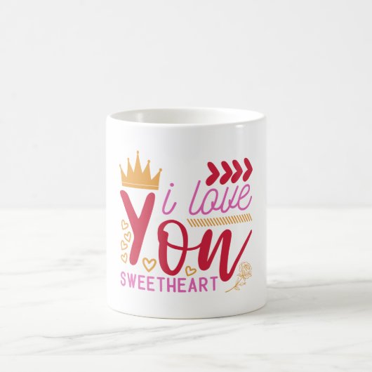 Geschenken voorbij woorden koffiemok (Center)