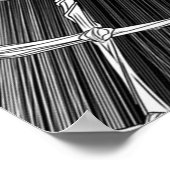 Geschenkje voor spineigenaars | Cute Spider-afbeel Poster (Hoek)