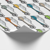 Geschenkpapier 2CV für Fans der legendäre Ente Cadeaupapier (Hoek)