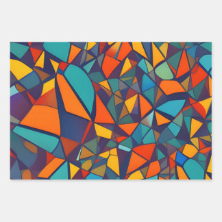 Geschenkpapier - Geometrisch Inpakpapier Vel