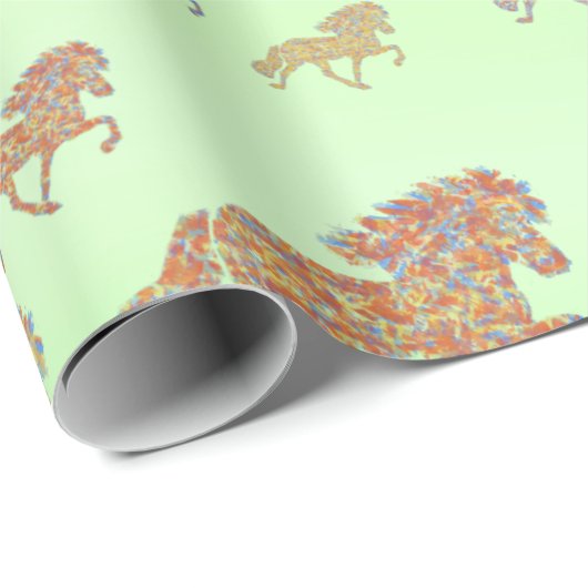 Geschenkpapier - Islandpferde im TÖLT Cadeaupapier (Rol Hoek)