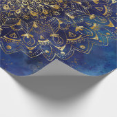 Geschenkpapier Mandala Design Cadeaupapier (Hoek)