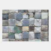 Geschenkpapier - Pflastersteine Inpakpapier Vel (Voorkant 3)