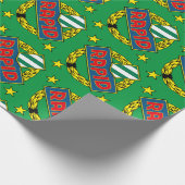 Geschenkpapier (Rapid Wien) Cadeaupapier (Hoek)