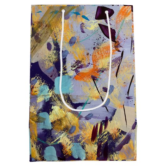 Geschenktas in Sophisticate Design Medium Cadeauzakje (Achterkant)