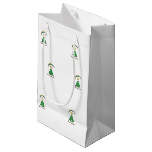Geschenktassen Ontwerp 03 Klein Cadeauzakje (Voorkant Gekanteld)