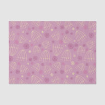 Geschetste Queen Anne kant bloemen tissuepapier