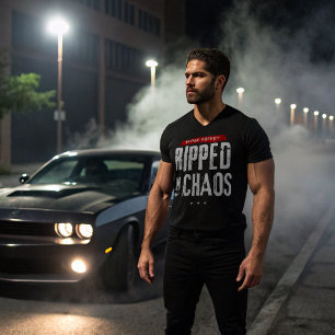 Gescheurd in Chaos Savage Instinct T-shirt