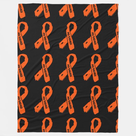 Gescheurd lint/badass...MS Fleece Deken (Voorkant)