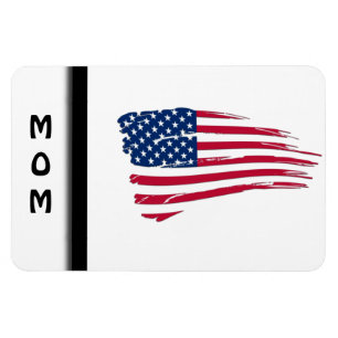 Gescheurde Amerikaanse vlag Magneet