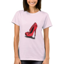 Gescheurde en gescheurde hoge hak