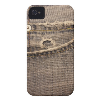 Gescheurde jeans zak iPhone4 Case-Mate ID iPhone 4 Hoesje