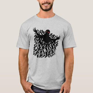 Gescheurde Schaduw Entiteit Rare Horror Kunst T-shirt
