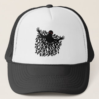 Gescheurde Schaduw Entiteit Rare Horror Kunst Trucker Pet