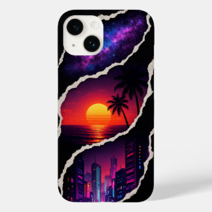 Gescheurde Sky Hidden World esthetische iPhone Cas Case-Mate iPhone 14 Hoesje