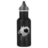 Gescheurde Voetbal Waterfles (Links)