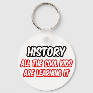 Geschiedenis...Alle Kinderen leren het Sleutelhanger