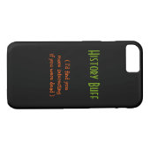 Geschiedenis Buff.. Ik zou je vinden. | Funny iPho Case-Mate iPhone Case (Achterkant (Horizontaal))