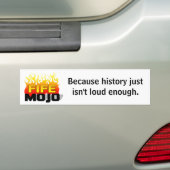 Geschiedenis bumpersticker (Op auto)